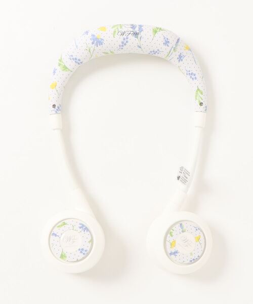 SPICE OF LIFE（スパイス オブ ライフ）の「【正規品/在庫限り】両手が使える ハンズフリー扇風機「WFan(ダブルファン) ヨガシロッコ」ボタニカル/カモフラ/フラワー（アウトドアグッズ・メンズ・カモフラージュ/ホワイト系その他/グリーン系その他・ONE SIZE）」の4枚目の写真