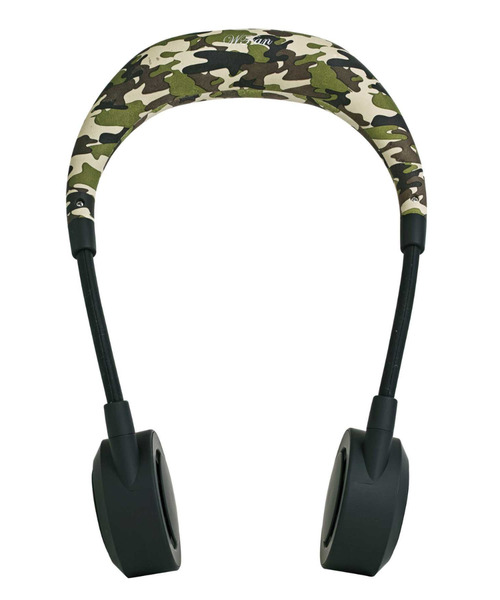 SPICE OF LIFE（スパイス オブ ライフ）の「【正規品/在庫限り】両手が使える ハンズフリー扇風機「WFan(ダブルファン) ヨガシロッコ」ボタニカル/カモフラ/フラワー（アウトドアグッズ・メンズ・カモフラージュ/ホワイト系その他/グリーン系その他・ONE SIZE）」の11枚目の写真