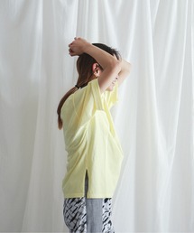 FIL DE FER | コットン天竺製品染め　ハイネックTシャツ(Tシャツ/カットソー)