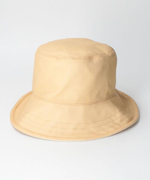 BEAUTY&YOUTH UNITED ARROWS（ビューティーアンドユースユナイテッドアローズ）の「BY サテンバケットハット（ハット・レディース・ブラック/ベージュ/ライム・FREE）」の3枚目の写真