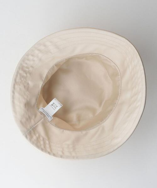 BEAUTY&YOUTH UNITED ARROWS（ビューティーアンドユースユナイテッドアローズ）の「BY サテンバケットハット（ハット・レディース・ブラック/ベージュ/ライム・FREE）」の5枚目の写真