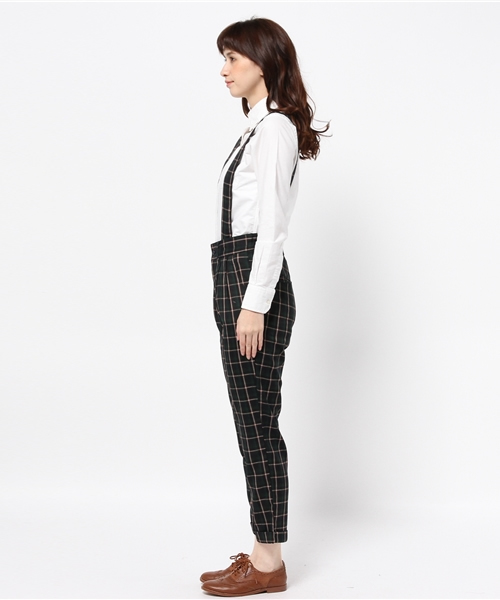 WEGO（ウィゴー）の「WEGO/サス付テーパードパンツ（その他パンツ・レディース・グリーン/ブルー系その他・FREE）」の4枚目の写真