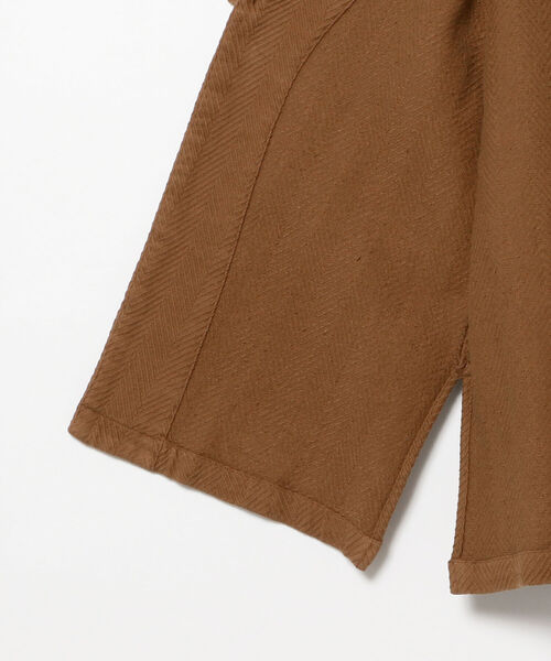 BEAMS LIGHTS（ビームスライツ）の「BEAMS LIGHTS / へリンボン ジャガード ジャケット（その他アウター・レディース・ブラウン/オフホワイト・ONE SIZE）」の22枚目の写真