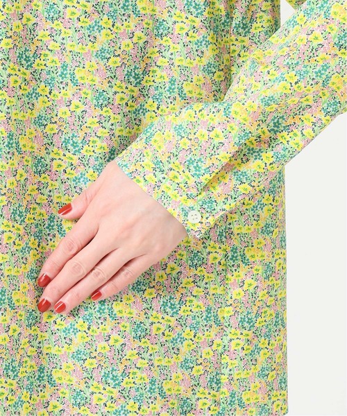 セール】IENA LA BOUCLE RATTI 小花プリント フリルブラウス