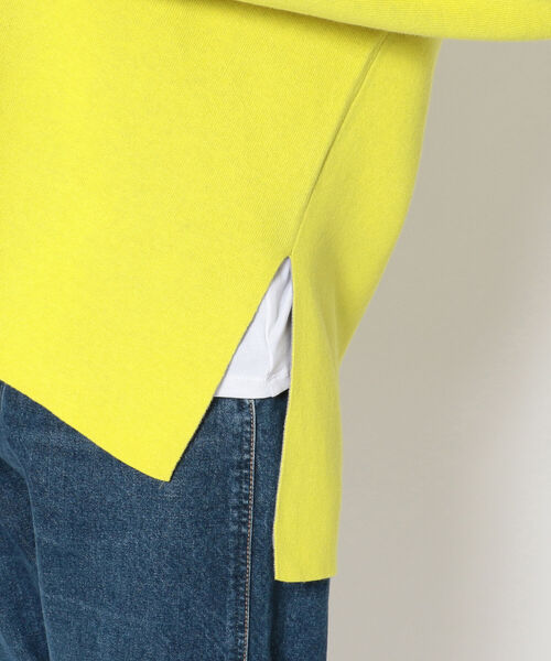 Uncut Bound（アンカットバウンド）の「Uncut Bound(アンカットバウンド) 　リバーシブルVネックニットプルオーバー（ニット/セーター・レディース・サックスブルー/アイボリー/イエロー/ライトグレー・FREE）」の9枚目の写真