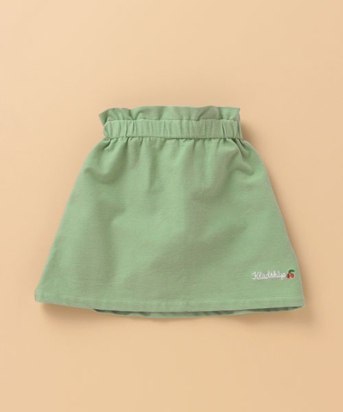 kladskap（クレードスコープ）の「フリルサスペンダーつきスカート（スカート・キッズ・カーキ/ネイビー・80ｃｍ/90cm/110cm/100cm/120cm）」の11枚目の写真