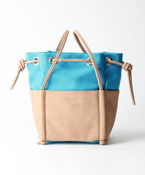 NOMADIS（ノマディス）の「＜NOMADIS＞Anchor トートバッグ（トートバッグ・レディース・ターコイズブルー/ナチュラル/ダークグリーン/ライム/オレンジ・FREE）」の5枚目の写真