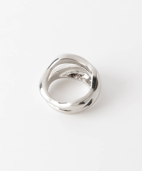 SMELLY（スメリー）の「プックリラインリング（リング・レディース・シルバー・-）」の3枚目の写真
