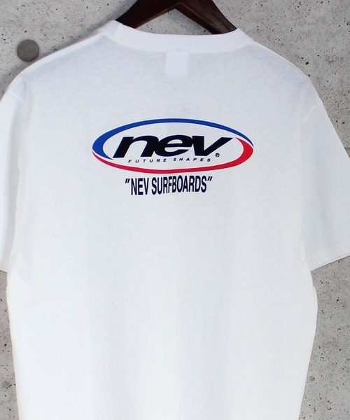 NEV(ネブ)の「プリント半袖Tシャツ カットソー(Tシャツ/カットソー・メンズ・オフホワイト/モカ/チャコール/ミント/ホワイト系/ブラック/杢グレー/ベージュ/オレンジ・L/M/XL)」の12枚目の写真