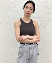 CIAOPANIC | パット付きアメリカンスリーブタンクトップ(Tシャツ/カットソー)