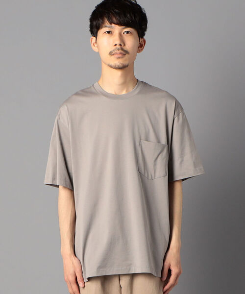 handvaerk(ハンドバーク)の「【Handvaerk/ハンドバーク】6513 60/2 s/s big t-shirts Tシャツ カットソー(Tシャツ/カットソー・メンズ・ブラウン/ホワイト/グレー/ホワイト系その他・S/M/L)」の5枚目の写真