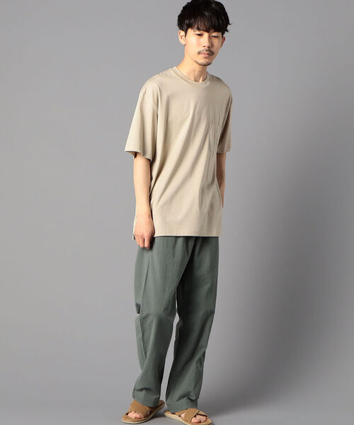 handvaerk(ハンドバーク)の「【Handvaerk/ハンドバーク】6513 60/2 s/s big t-shirts Tシャツ カットソー(Tシャツ/カットソー・メンズ・ブラウン/ホワイト/グレー/ホワイト系その他・S/M/L)」の8枚目の写真