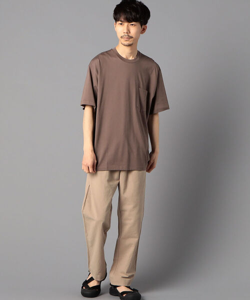 handvaerk(ハンドバーク)の「【Handvaerk/ハンドバーク】6513 60/2 s/s big t-shirts Tシャツ カットソー(Tシャツ/カットソー・メンズ・ブラウン/ホワイト/グレー/ホワイト系その他・S/M/L)」の7枚目の写真