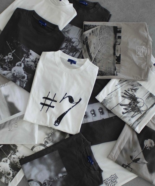 SEVENDAYS=SUNDAY（セブンデイズサンデイ）の「MOST BLISSFUL TEE　＊◇（Tシャツ/カットソー・レディース・オフホワイト/グレイッシュベージュ・S/M/L）」の4枚目の写真