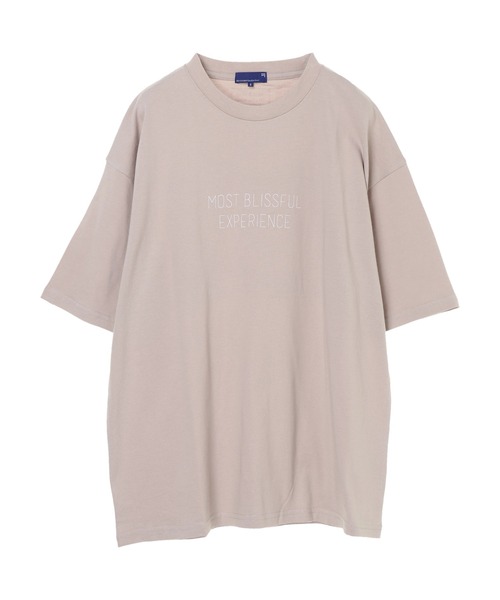 SEVENDAYS=SUNDAY（セブンデイズサンデイ）の「MOST BLISSFUL TEE　＊◇（Tシャツ/カットソー・レディース・オフホワイト/グレイッシュベージュ・S/M/L）」の6枚目の写真