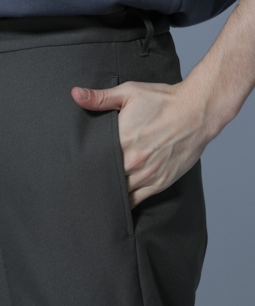 HARE(ハレ)の「フロントスリットフレアパンツ(HARE)(その他パンツ・メンズ・ブラック/チャコールグレー/ブルー系その他・SMALL/MEDIUM)」の6枚目の写真