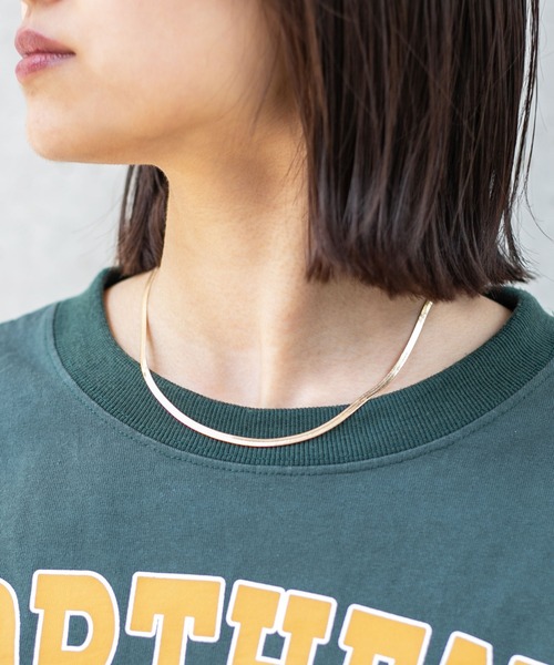 PairPair（ペアペア）の「スネークネックレス（ネックレス・レディース・シルバー/ゴールド・FREE）」の2枚目の写真