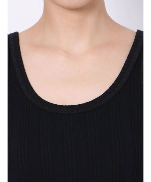 Ungrid（アングリッド）の「ランダムテレコタンクトップ（タンクトップ・レディース・ブラック/オフホワイト/カーキ・FREE）」の17枚目の写真