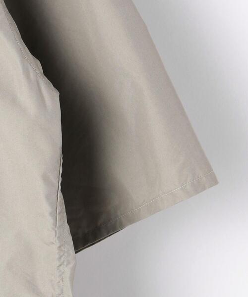 BRACTMENT（ブラクトメント）の「[ ブラクトメント ] BRACTMENT タイプライター ルーズ バンドカラー 5分袖 シャツ（シャツ/ブラウス・メンズ・ブラウン/グレー・38/36/40）」の9枚目の写真