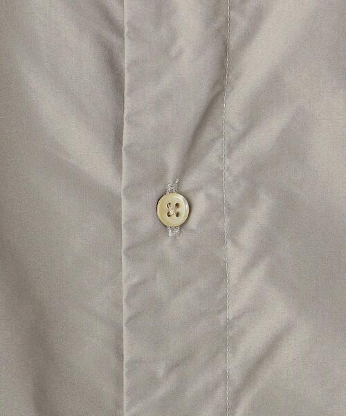 BRACTMENT（ブラクトメント）の「[ ブラクトメント ] BRACTMENT タイプライター ルーズ バンドカラー 5分袖 シャツ（シャツ/ブラウス・メンズ・ブラウン/グレー・38/36/40）」の12枚目の写真