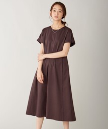 J.PRESS Ladies（J.プレス レディス）の「【UVケア・消臭効果・接触冷感】コンパクトコットンスムース ワンピース（ワンピース）」