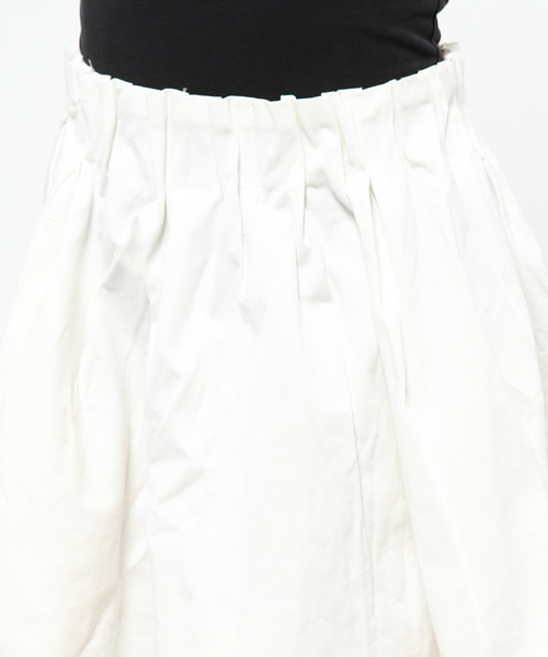 WEGO（ウィゴー）の「WEGO/ギャザーミドルスカート（スカート・レディース・ホワイト/ベージュ/サックスブルー/ライトピンク/グリーン系その他/ライトイエロー/ブルー系その他/レッド系その他・FREE）」の13枚目の写真