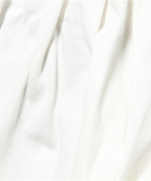 WEGO（ウィゴー）の「WEGO/ギャザーミドルスカート（スカート・レディース・ホワイト/ベージュ/サックスブルー/ライトピンク/グリーン系その他/ライトイエロー/ブルー系その他/レッド系その他・FREE）」の9枚目の写真