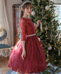 キッズのワンピース ドレス レッド 赤色系 ファッション通販 Zozotown