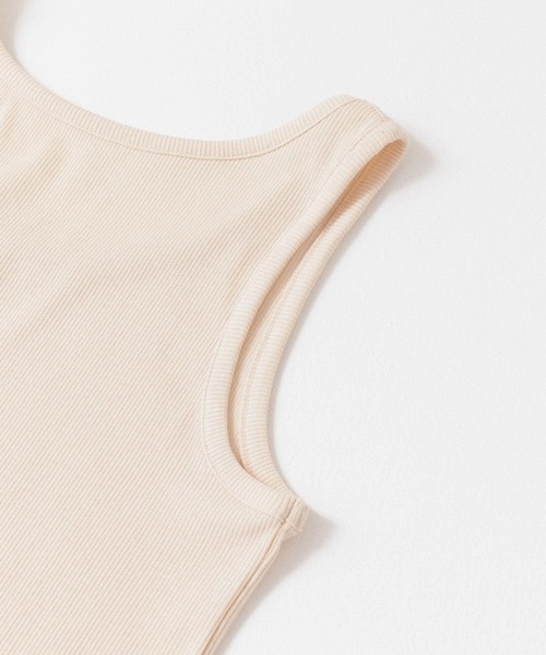 URBAN RESEARCH（アーバンリサーチ）の「バッククロスレイヤードカットソーセット（Tシャツ/カットソー・レディース・カーキ/ブルー/ライトグレー・FREE）」の4枚目の写真