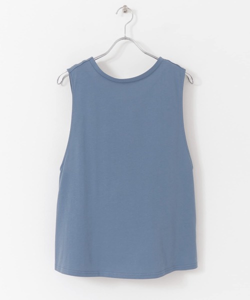 URBAN RESEARCH（アーバンリサーチ）の「バッククロスレイヤードカットソーセット（Tシャツ/カットソー・レディース・カーキ/ブルー/ライトグレー・FREE）」の11枚目の写真