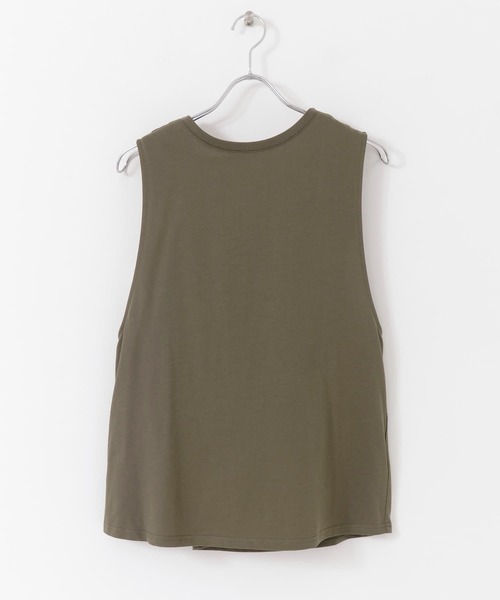 URBAN RESEARCH（アーバンリサーチ）の「バッククロスレイヤードカットソーセット（Tシャツ/カットソー・レディース・カーキ/ブルー/ライトグレー・FREE）」の12枚目の写真