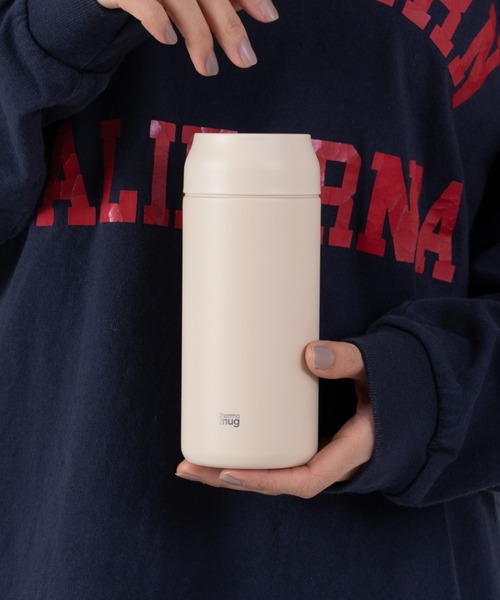 thermo mug（サーモ マグ）の「【 thermo mug / サーモマグ  】ALLDAY オールデイ ステンレス水筒 AL21-36  KPA（水筒・メンズ・ブラック/グレー/アイボリー/ベージュ/ネイビー/ホワイト/ライトブルー/タン/ライトグレー・FREE）」の3枚目の写真