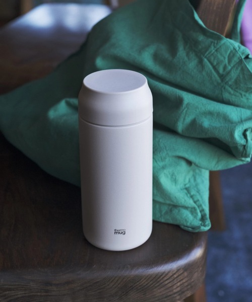 thermo mug（サーモ マグ）の「【 thermo mug / サーモマグ  】ALLDAY オールデイ ステンレス水筒 AL21-36  KPA（水筒・メンズ・ブラック/グレー/アイボリー/ベージュ/ネイビー/ホワイト/ライトブルー/タン/ライトグレー・FREE）」の5枚目の写真