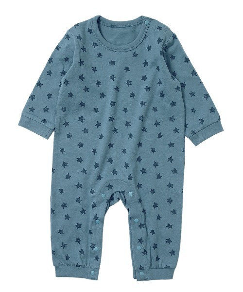 devirock（デビロック）の「デビラボ プリント長袖ロンパース（ロンパース・キッズ・その他16/その他17/その他14/その他15/その他11/その他12/その他13/その他8/その他9/その他10/その他6/その他7/その他5/その他4/その他1/その他2/その他3・70cm/60cm）」の2枚目の写真