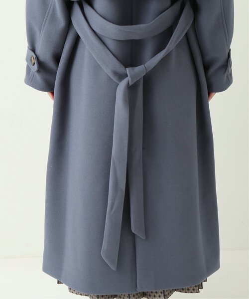 RAY CASSIN(レイカズン)の「ニットモッサウィンタートレンチコート(その他アウター・レディース・ブラック/ブルー/モカ/キナリ・FREE)」の13枚目の写真