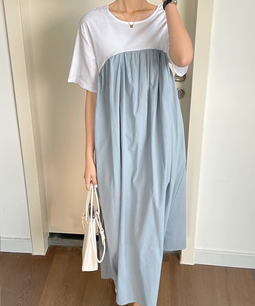 fd style（エフディ スタイル）の「[FD]バックリボンワンピース（ワンピース・レディース・スカイブルー/ブラック・FREE）」の19枚目の写真