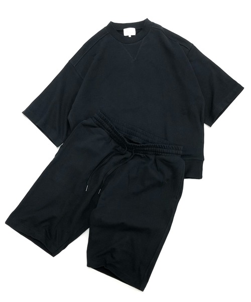 セール】【セットアップ】半袖スウェットTEE × リラクシング