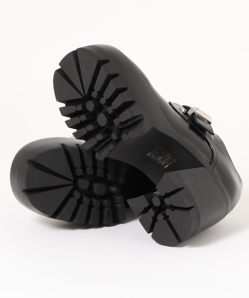 Jeffrey Campbell(ジェフリーキャンベル)の「キャタピラーソールモンクベルトシューズ(ドレスシューズ・レディース・ブラック・38/39/36/37/35)」の7枚目の写真