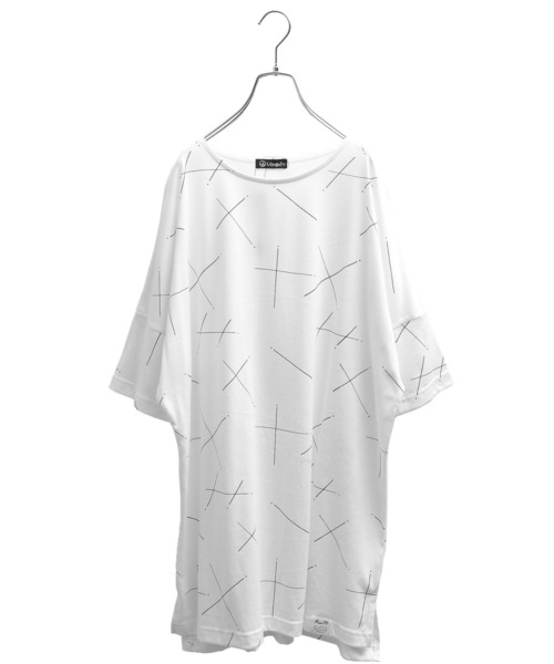 MinoriTY（マイノリティ）の「【MinoriTY】スターダストビッグTシャツ デザインTシャツ メンズ 秋服 夏服（Tシャツ/カットソー・メンズ・ホワイト/ネイビー/チャコール・FREE）」の5枚目の写真