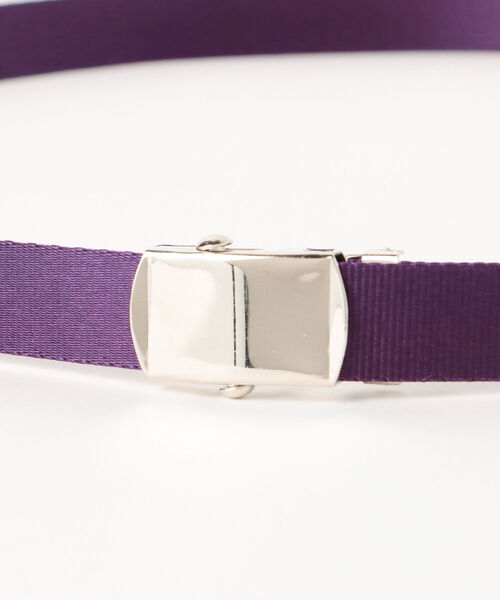 BEAMS HEART（ビームスハート）の「BEAMS HEART / ナイロン ロング ベルト（ベルト・メンズ・パープル/イエロー/オレンジ・ONE SIZE）」の9枚目の写真