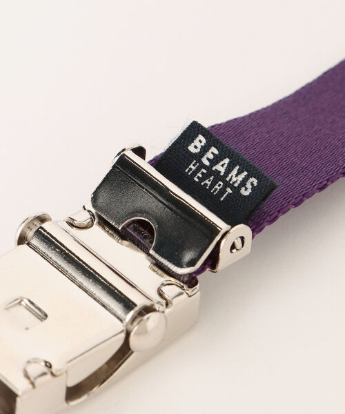 BEAMS HEART（ビームスハート）の「BEAMS HEART / ナイロン ロング ベルト（ベルト・メンズ・パープル/イエロー/オレンジ・ONE SIZE）」の4枚目の写真