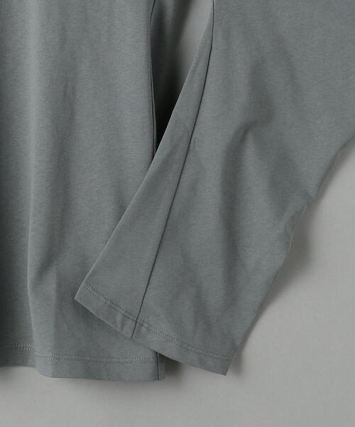 BEAUTY&YOUTH UNITED ARROWS（ビューティーアンドユースユナイテッドアローズ）の「BY 天竺カーブロングスリーブカットソー（Tシャツ/カットソー・レディース・ホワイト/ブラック/コバルトブルー・FREE）」の15枚目の写真