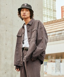 SPOC STORE | 【SPOC STORE】ウォッシュ加工 ライトダックジャケット(カバーオール)