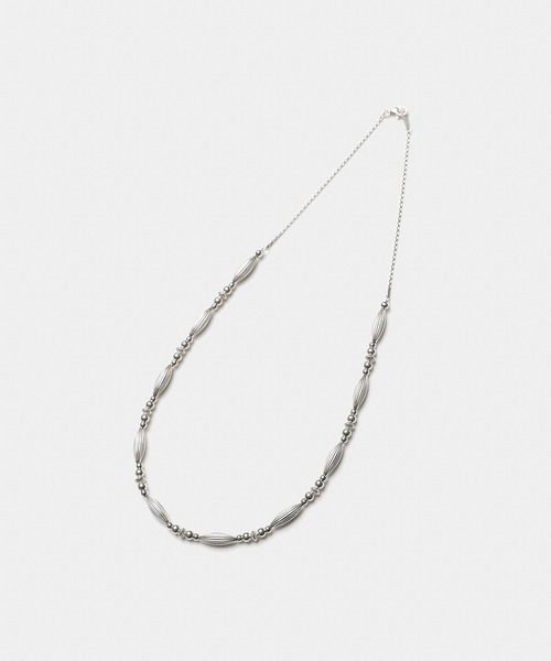 LEGENDA(レジェンダ)の「Metal Beads Necklace ‐Silver925‐(ネックレス・レディース・シルバー・FREE)」の1枚目の写真