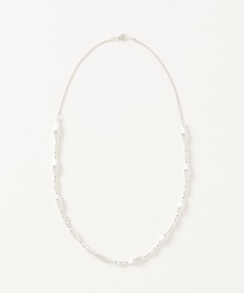 LEGENDA(レジェンダ)の「Metal Beads Necklace ‐Silver925‐(ネックレス・レディース・シルバー・FREE)」の2枚目の写真