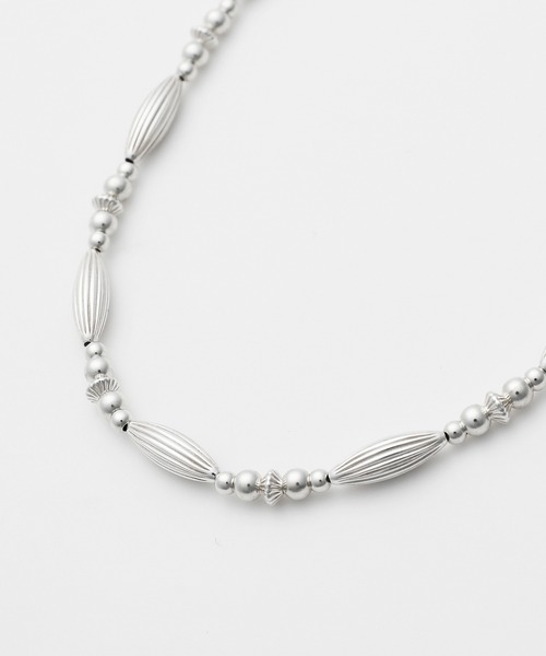 LEGENDA(レジェンダ)の「Metal Beads Necklace ‐Silver925‐(ネックレス・レディース・シルバー・FREE)」の5枚目の写真