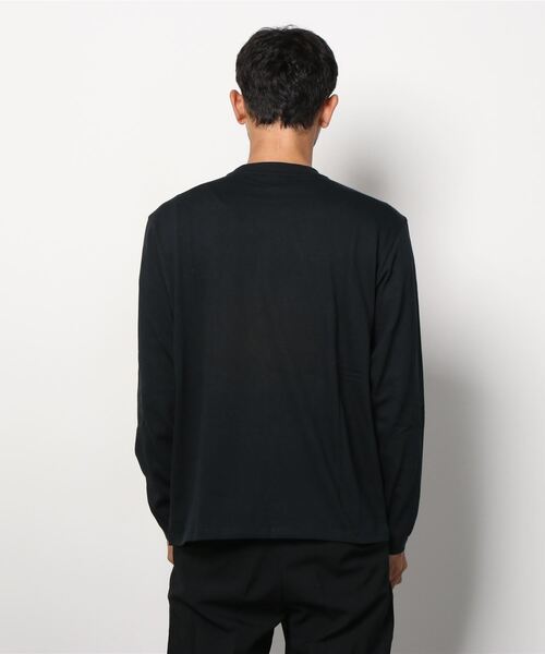 NEW BALANCE（ニューバランス）の「【別注】ニューバランス New Balance THE CITY ヘビーウェイトロングスリーブTシャツ JMTL1923 限定コラボ（Tシャツ/カットソー・メンズ・ブラック/ホワイト・LL/M/S/L）」の3枚目の写真