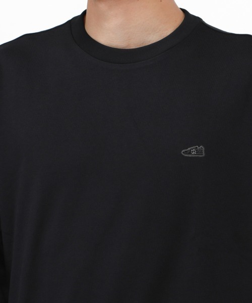 NEW BALANCE（ニューバランス）の「【別注】ニューバランス New Balance THE CITY ヘビーウェイトロングスリーブTシャツ JMTL1923 限定コラボ（Tシャツ/カットソー・メンズ・ブラック/ホワイト・LL/M/S/L）」の5枚目の写真