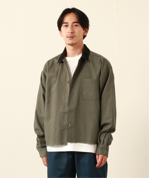 JOURNAL STANDARD relume（ジャーナルスタンダード　レリューム）の「CALIFORNIA ワークショートシャツジャケット（ブルゾン・メンズ・ブラック/ネイビー/オリーブ・MEDIUM/LARGE）」の22枚目の写真