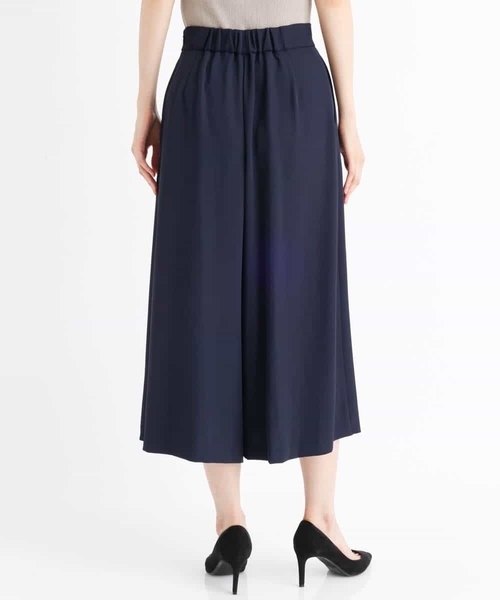 MK MICHEL KLEIN(エムケーミッシェルクラン)の「プリーツガウチョパンツ/洗える(その他パンツ・レディース・ネイビー/ブラウン/ブラウン系その他・40/38)」の8枚目の写真